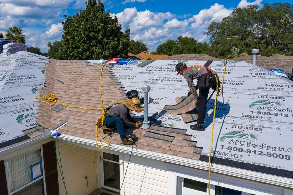 fall roof replacement in Northern Virginia